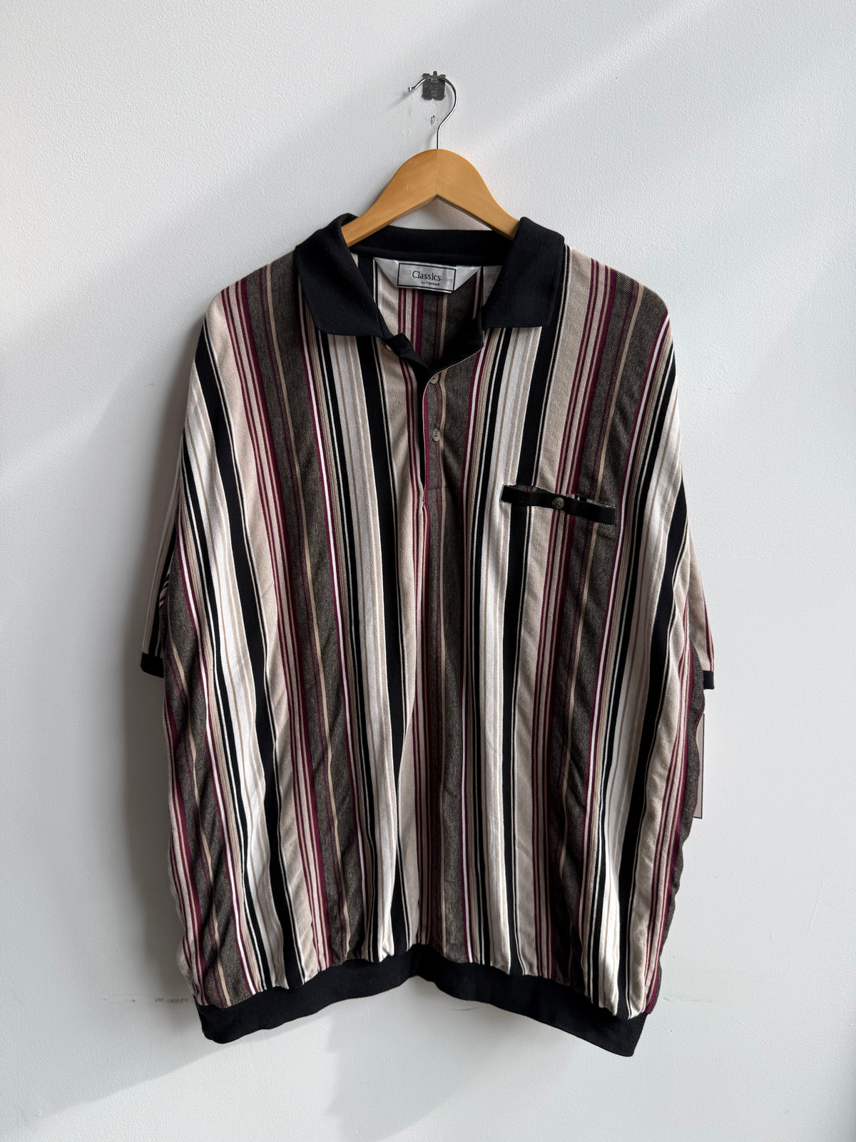 (XXL) Palmland Striped Polo Shirt
