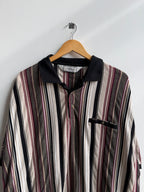 (XXL) Palmland Striped Polo Shirt